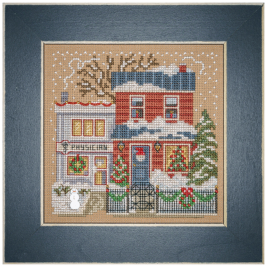 2023 Winter Buttons & Beads  ~ Village Physician Cross Stitch Kit