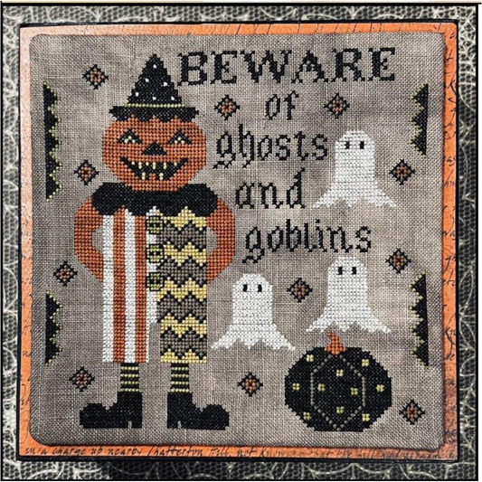 The Scarlett House ~ Ghosts and Goblins Pattern