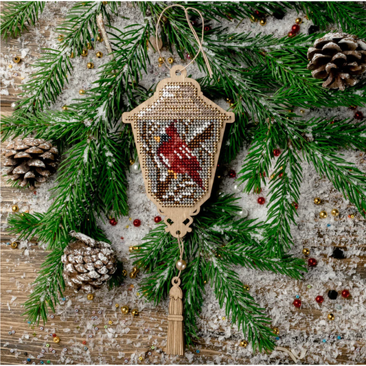 Wonderland ~ Lantern Christmas Stitched Ornament Kit FLK-450