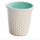 Thimble Container White/Aqua