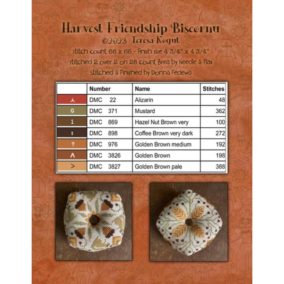 Teresa Kogut ~ Harvest Friendship Booklet