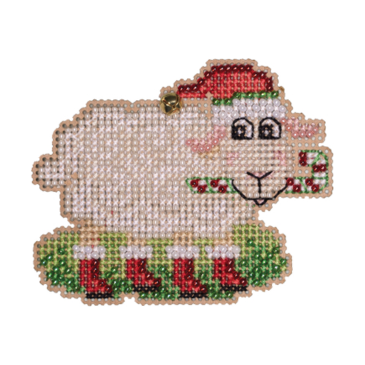 2023 Winter Holiday  ~ Sweet Sheep Cross Stitch Kit