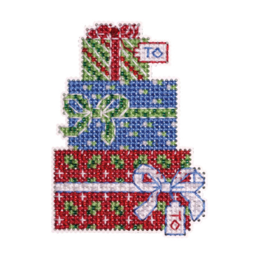 2023 Winter Holiday  ~ Gift Trio Cross Stitch Kit