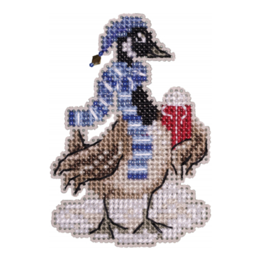 2023 Winter Holiday  ~ Canada Goose Cross Stitch Kit