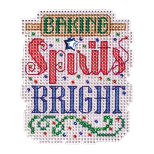 2023 Winter Holiday  ~ Baking Spirits Bright Cross Stitch Kit