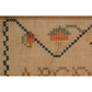 The Scarlet Letter ~ American Quaker Band Sampler 1803 Reproduction Sampler Pattern