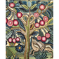 The Scarlet Letter ~ Fruit Tree with Two Animals circa 1690 Reproduction Sampler Pattern