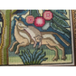 The Scarlet Letter ~ Fruit Tree with Two Animals circa 1690 Reproduction Sampler Pattern