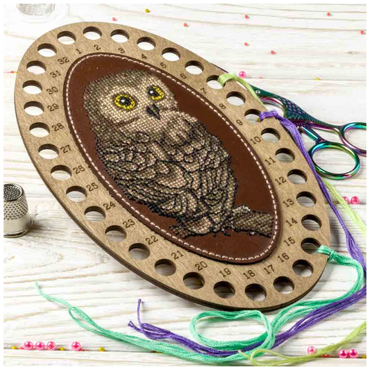 Wonderland ~ Owl Thread Organizer Cross Stitch Kit FLTL-014