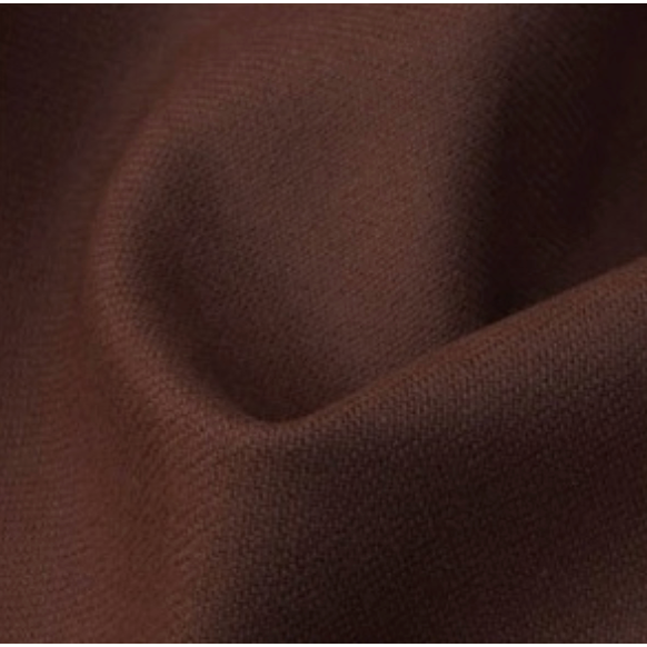 Dorr Mill ~ #6221 Brown Wool Fabric