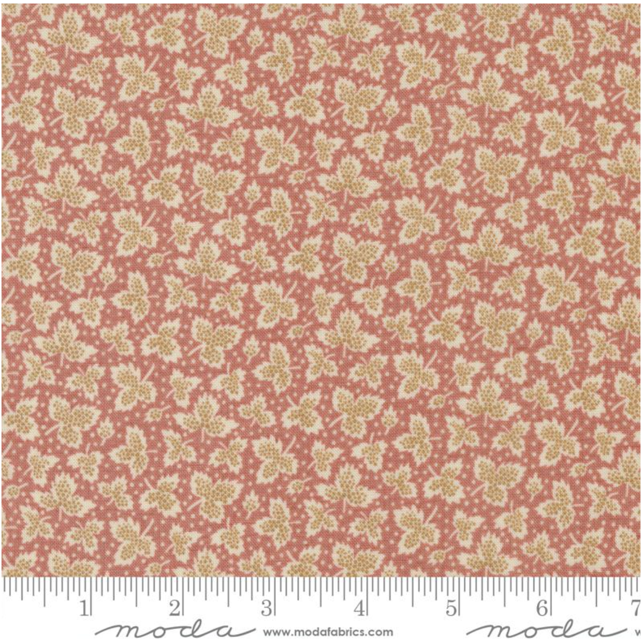 Chateau De Chantilly ~ 1 yd 12" remnant ~ Clay 13946 15