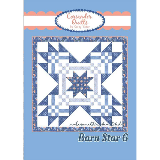 Barn Star 6 ~ Quilt Pattern CQ 203
