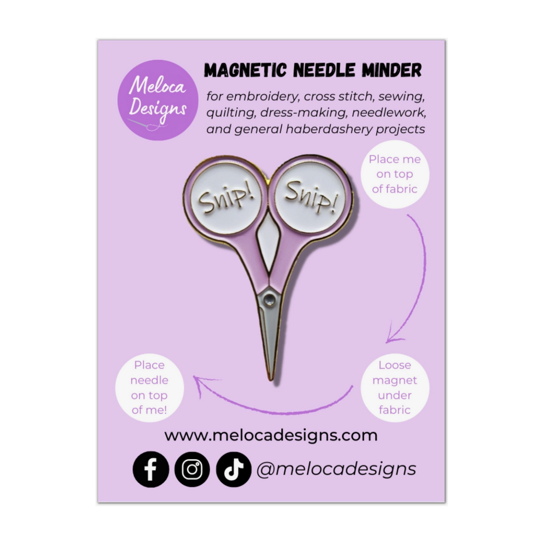 Meloca Designs | Snip Snip Needle Minder