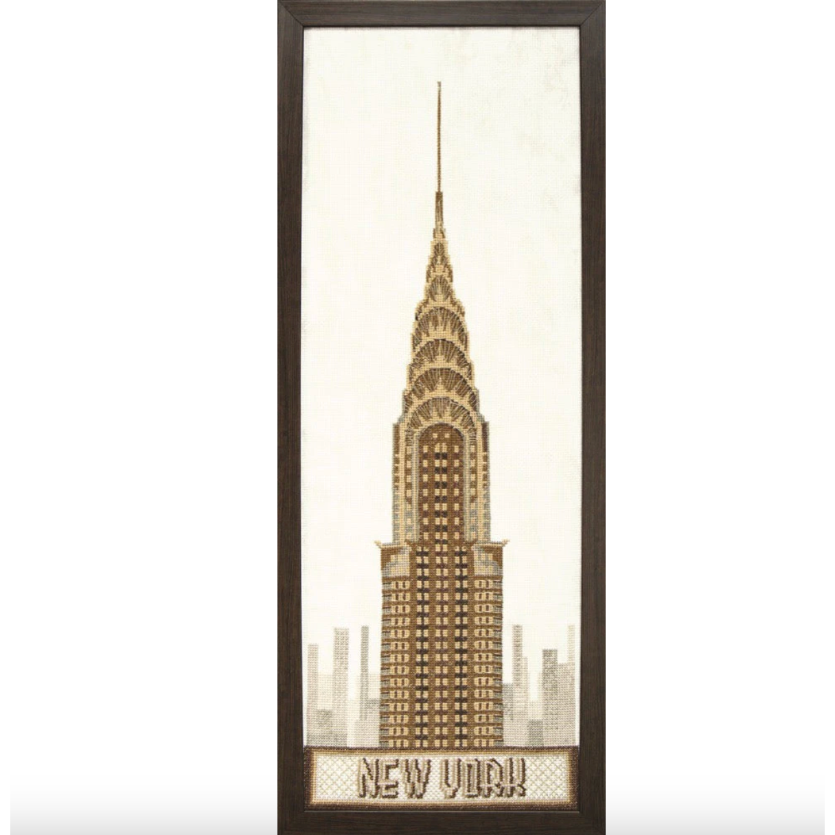 "New York" Cross Stitch Kit