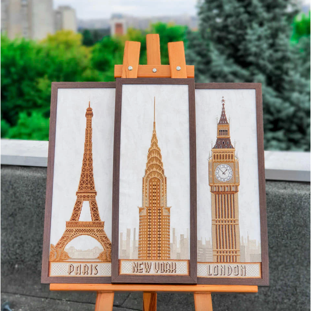 "New York" Cross Stitch Kit