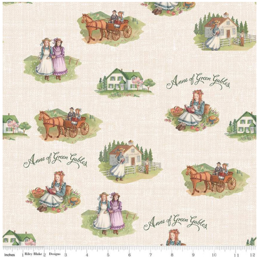Anne of Green Gables ~ Anne and Friends ~ C13851-CREAM