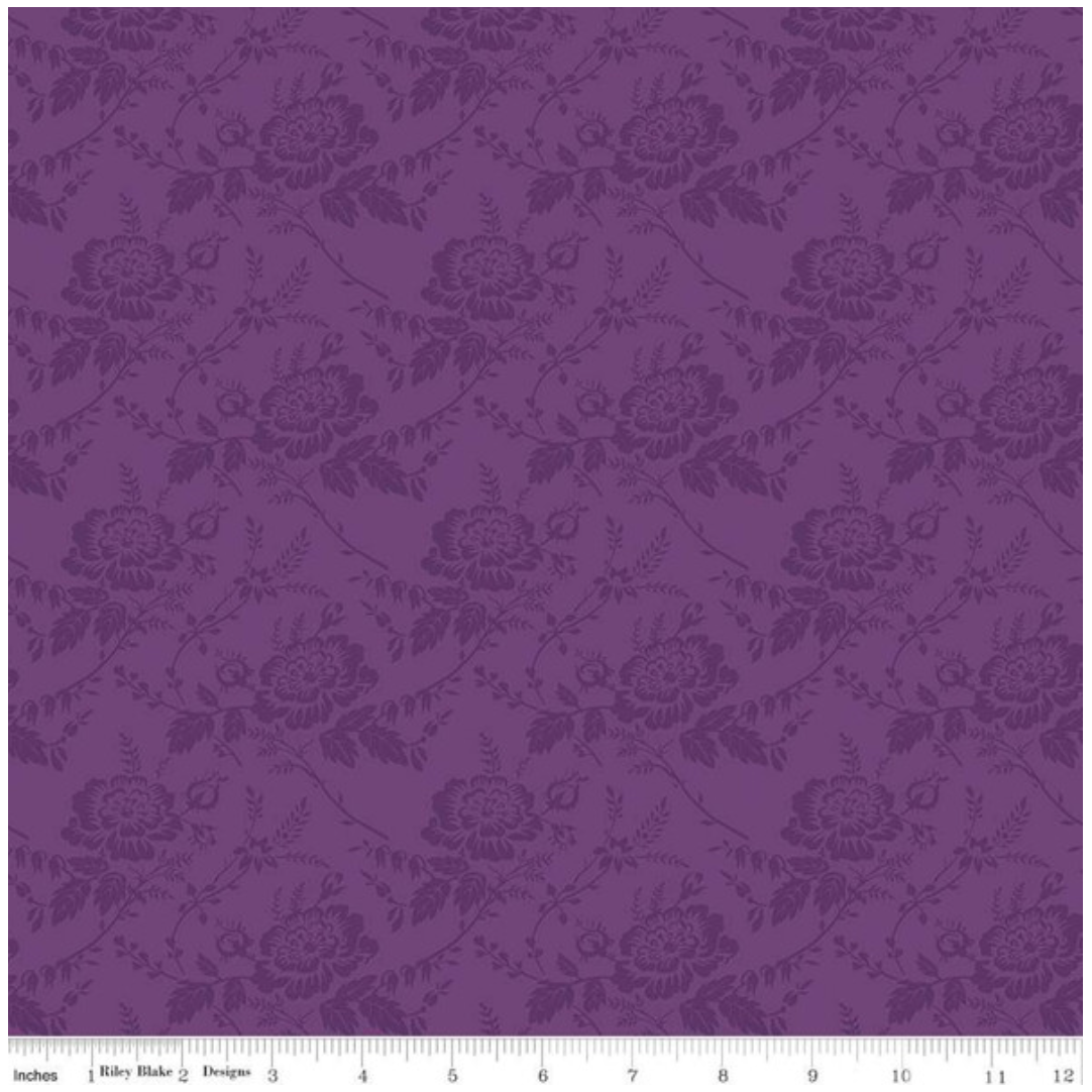 Anne of Green Gables ~ Damask Eggplant ~ C13855-EGGPLANT