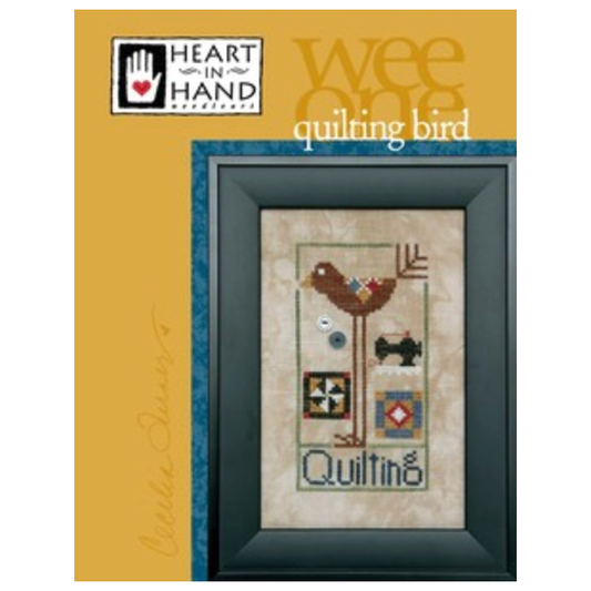 Heart in Hand ~ Wee One Quilting Bird