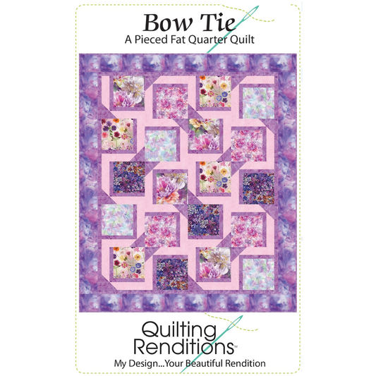 Quilting Renditions ~ Bow Tie Quilt Pattern or Kit