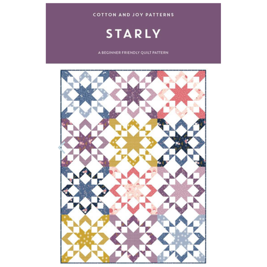 Cotton and Joy Patterns ~ Starly Quilt Pattern