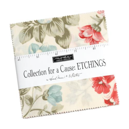 Collections for a Cause: Etchings ~ Charm Packs 44330PP