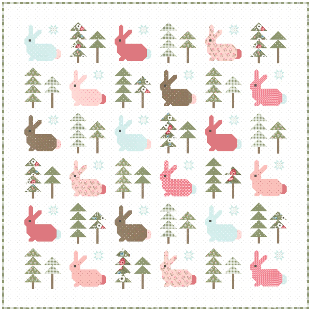 Lella Boutique ~ Wild Hare Quilt Pattern