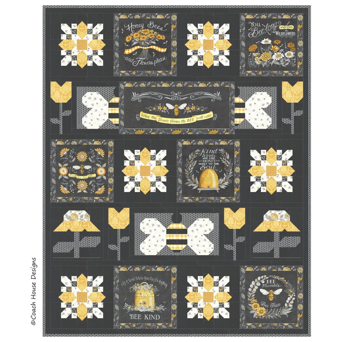 Coach House Designs ~ Honey to the Soul Quilt Pattern