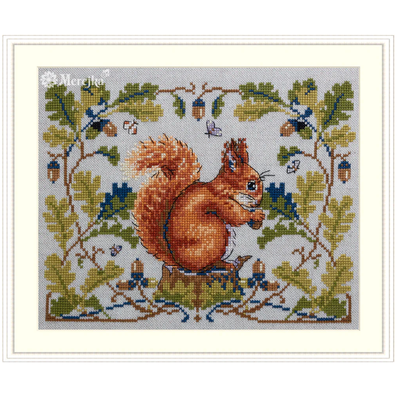 Merejka | Squirrel Cross Stitch Kit K-146A