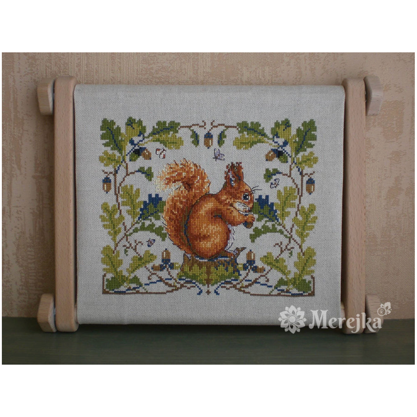 Merejka | Squirrel Cross Stitch Kit K-146A