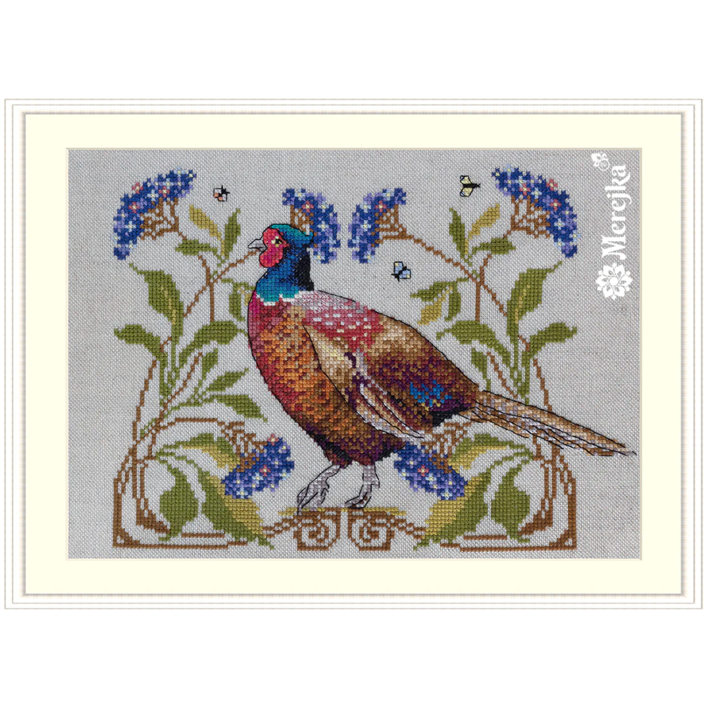 Merejka | The Pheasant Cross Stitch Kit K-149A