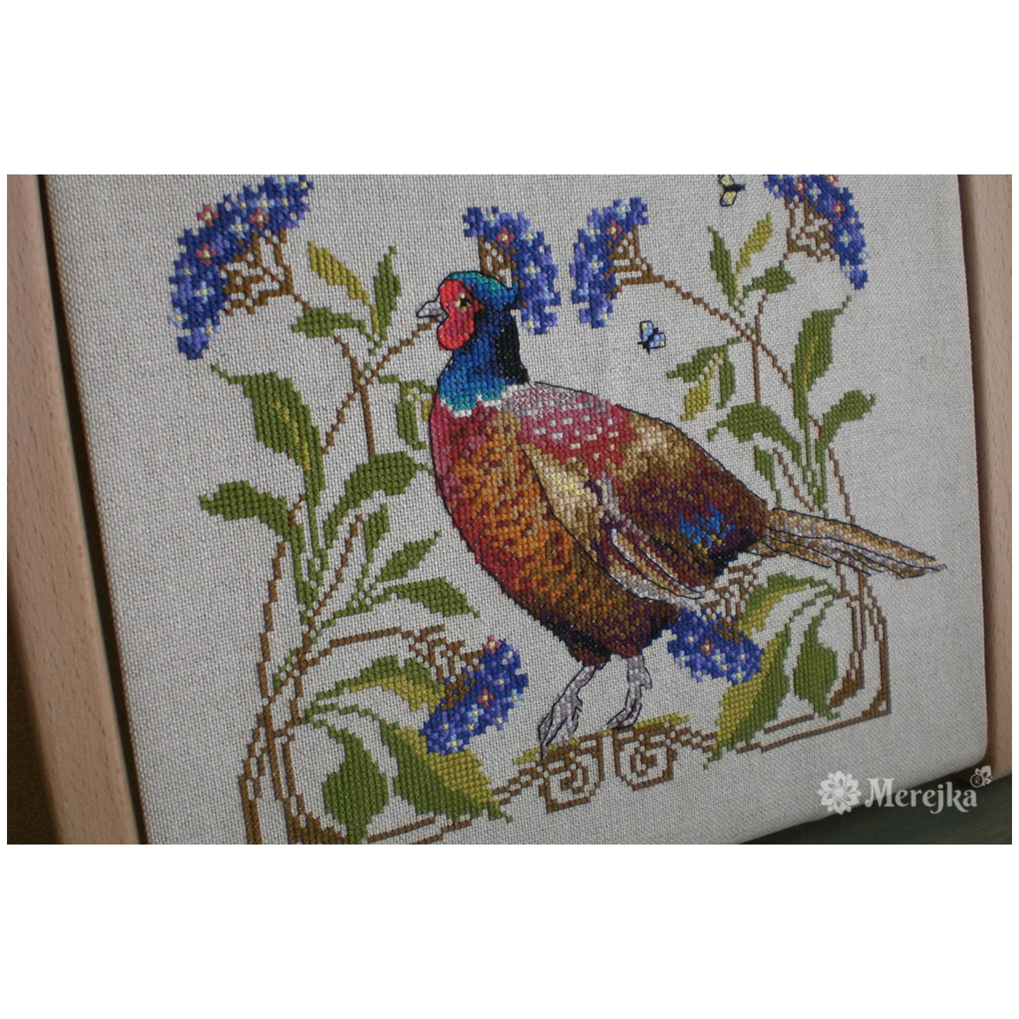 Merejka | The Pheasant Cross Stitch Kit K-149A