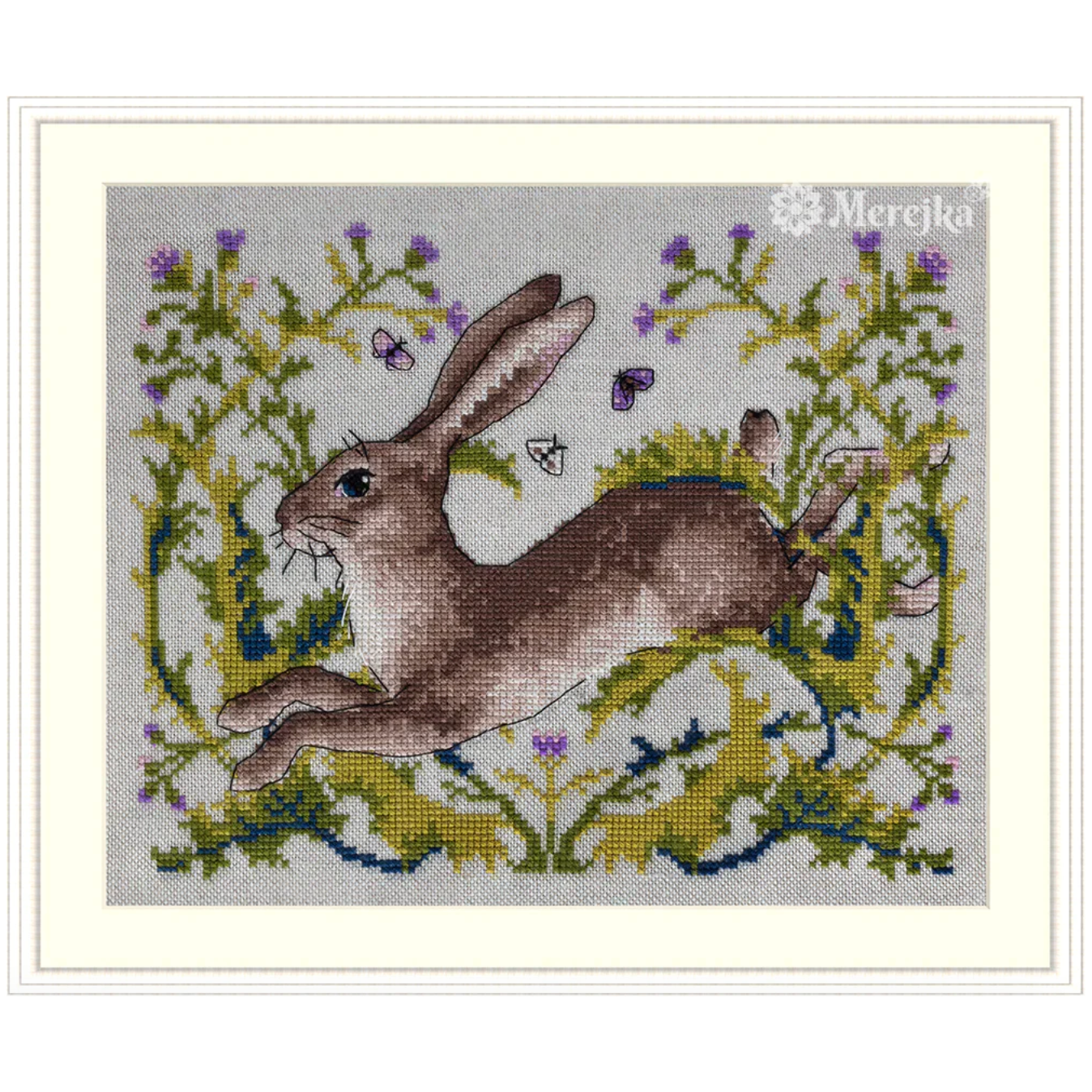 Merejka | The Hare Cross Stitch Kit K-147A – Hobby House Needleworks