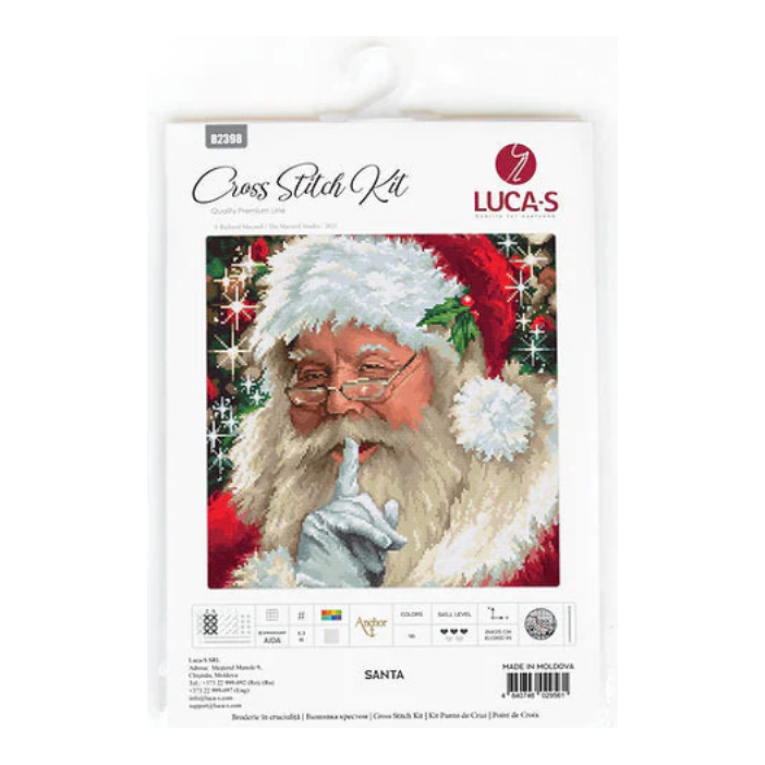 Luca-S | Santa Cross Stitch Kit B2398L