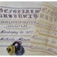 The Wishing Thorn | Mathilda Mansson 1877 Reproduction Sampler