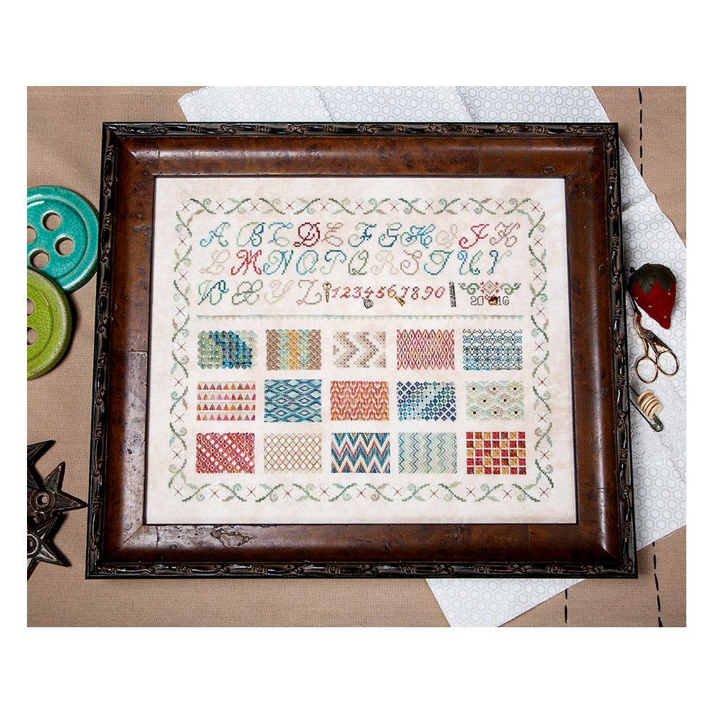 Jeannette Douglas Designs | Learning Stitches Sampler