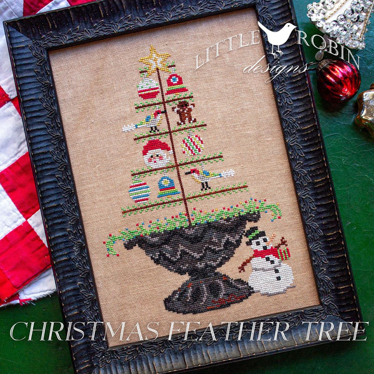 Little Robin Designs ~ Christmas Feather Tree
