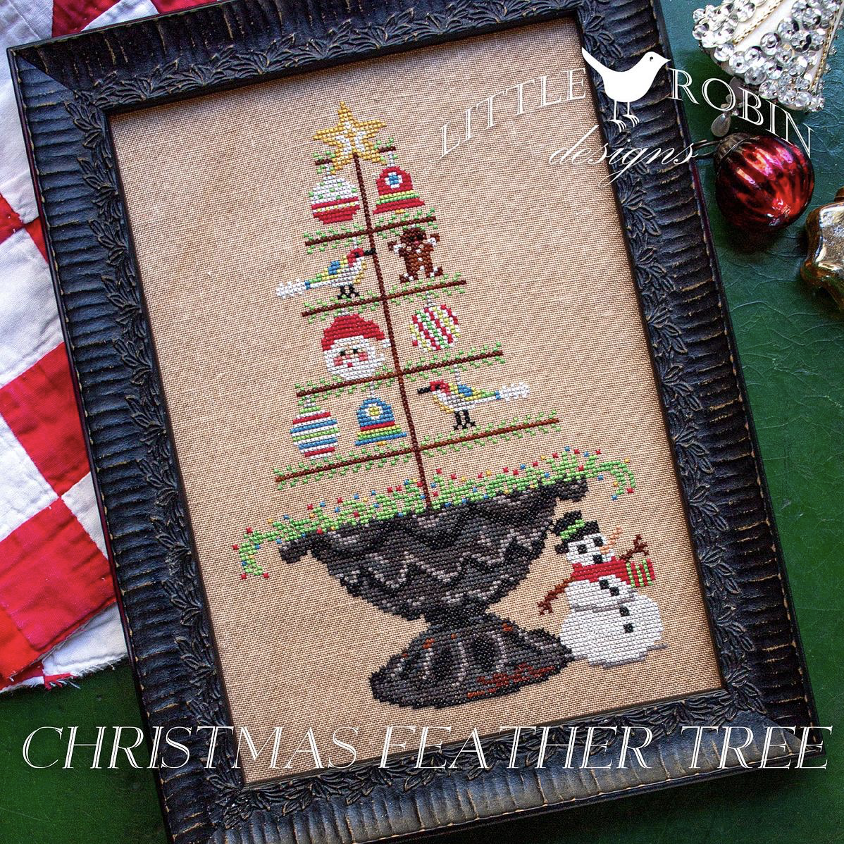 Little Robin Designs ~ Christmas Feather Tree