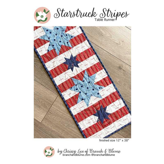 Branch & Blume | Starstruck Stripes Quilt Pattern