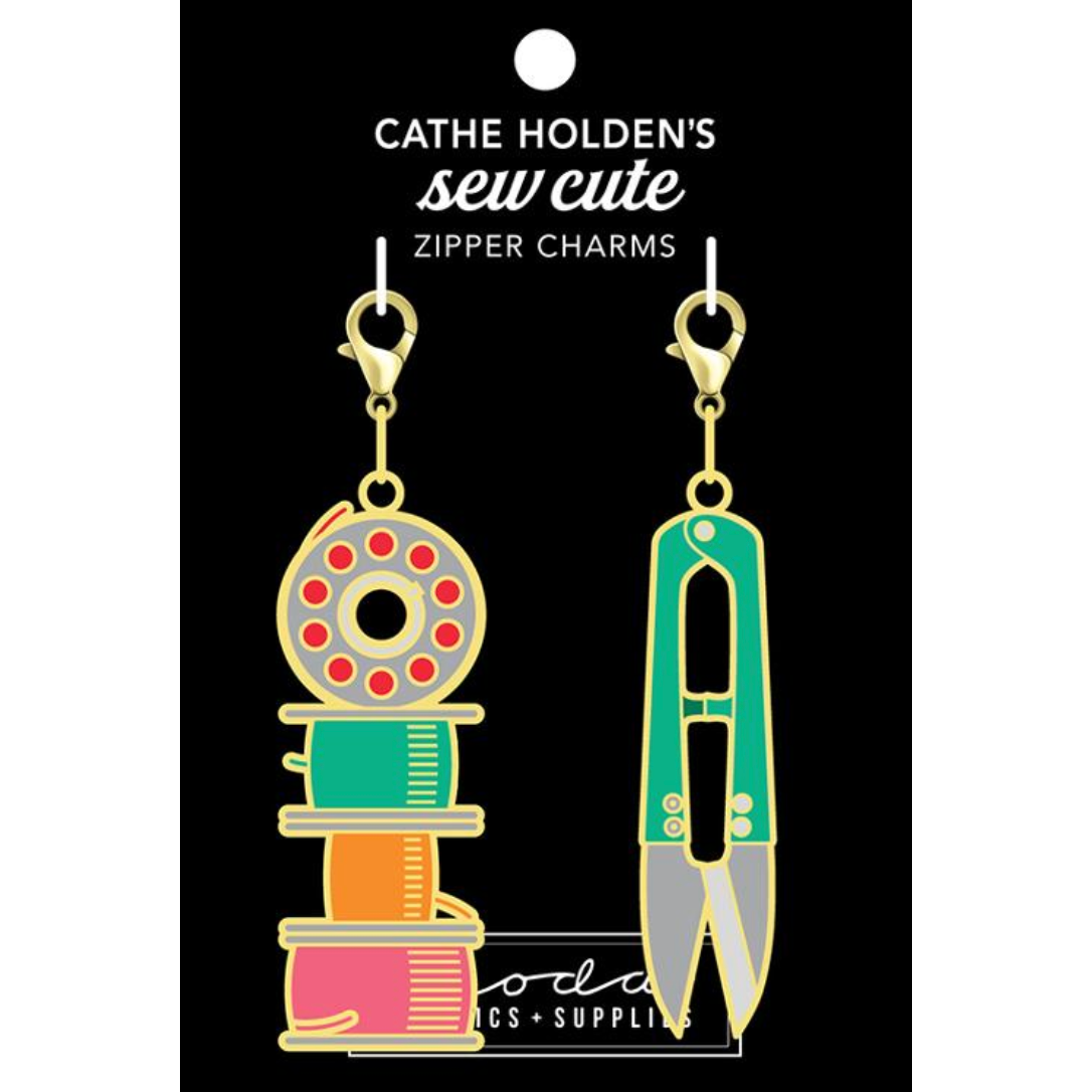 Cathe Holden Zipper Pulls Charms | Bobbin