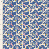 Tilda Fabrics Jubilee ~ TIL100552 ~ Wildgarden ~ Blue