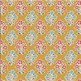 Tilda Fabrics Jubilee Blenders ~ TIL110098 ~ Farm Flowers ~ Mustard
