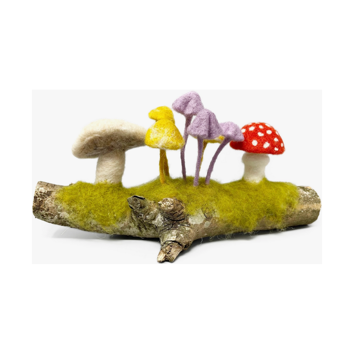 The Crafty Kit Company | Woodland Toadstools Needle Felting Kit