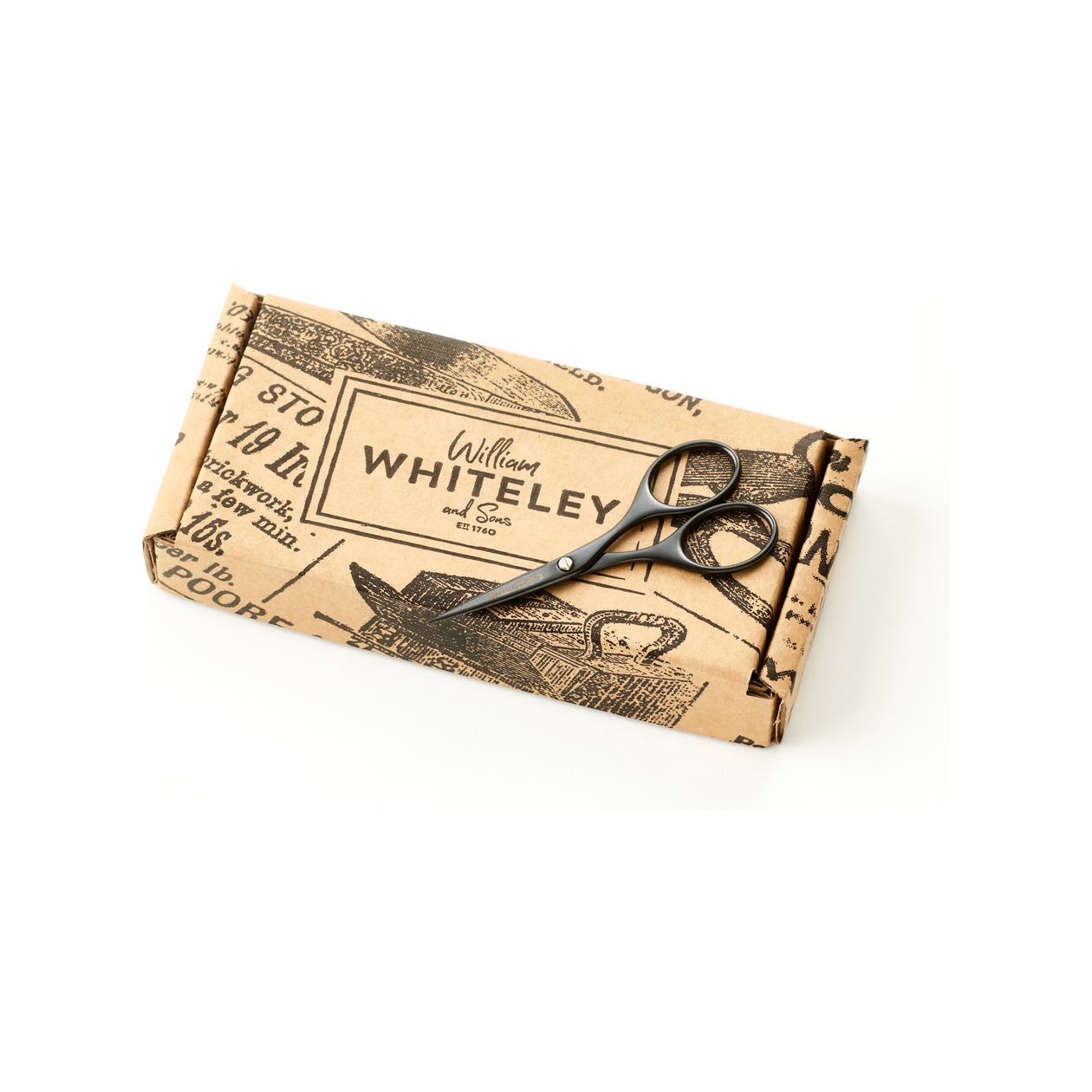 William Whiteley Noir Embroidery Scissors