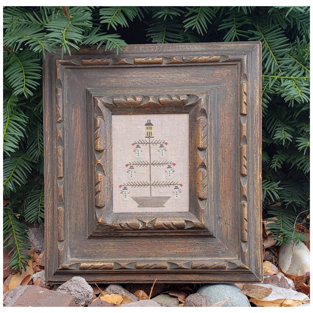 Thread Milk Designs Snowman Feather Tree Hobby House Needleworks