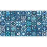 Land of Enchantment ~ Tiles Panel ~ Blue Aqua