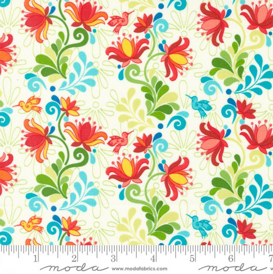 Land of Enchantment ~ Yucca Florals ~ Marshmallow 45031 11
