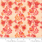 Land of Enchantment ~ 9 yds ~ Yucca Florals ~ Coral 45031 13