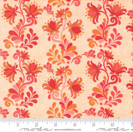 Land of Enchantment ~ Yucca Florals ~ Flamingo Feather 45031 13