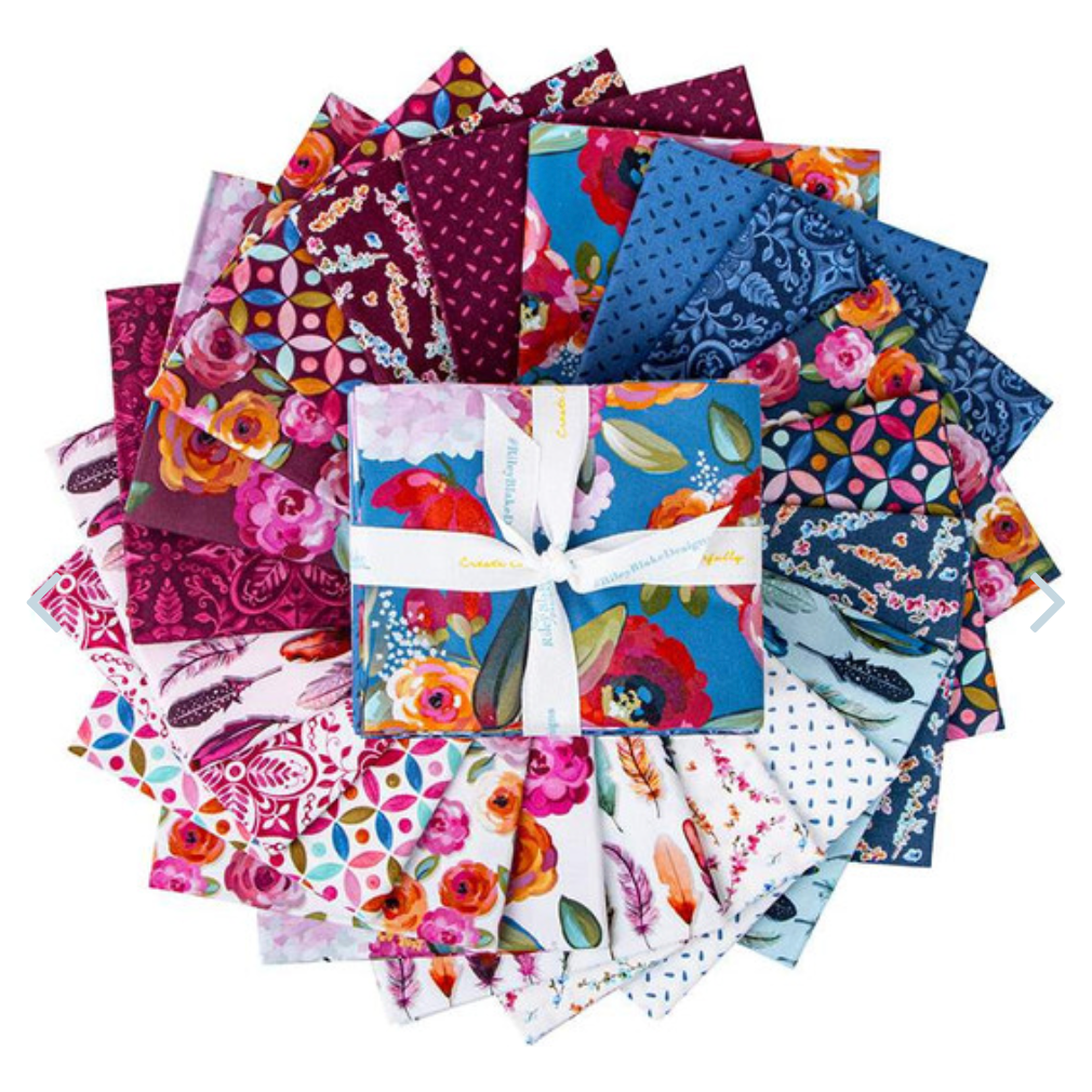 Poppies & Plumes ~ Fat Quarter Bundle FQ-14290-21