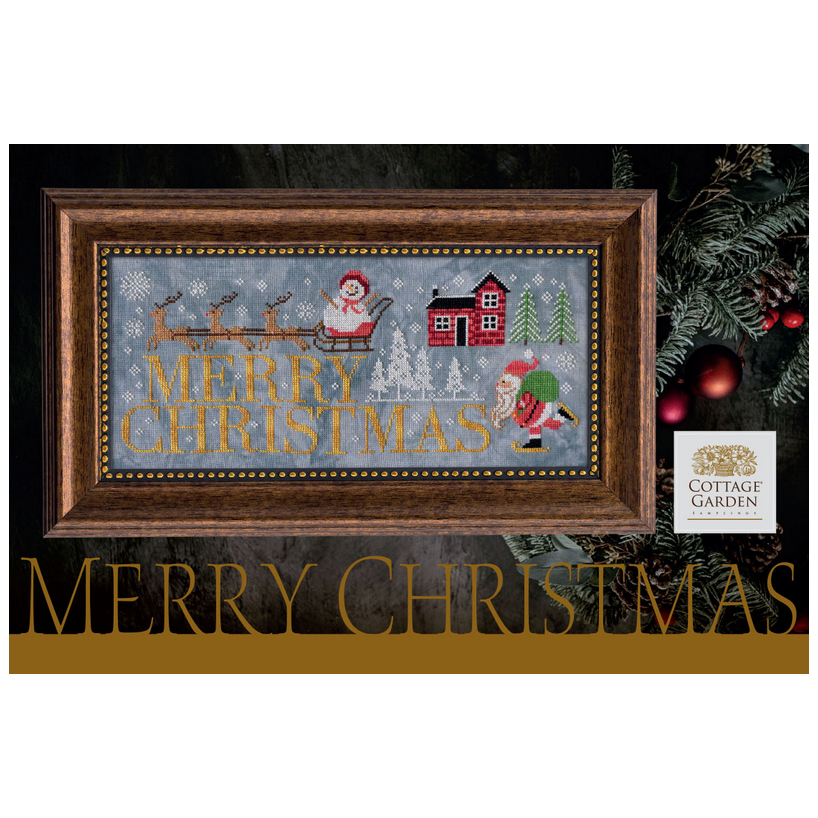 Cottage Garden Samplings | Merry Christmas